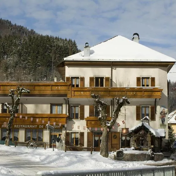 Viesnīca Hotel de l'Union pilsētā Lullin
