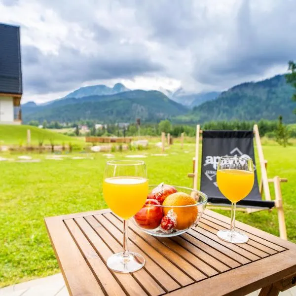 Apartament Tymkowa Polana by Apart Concept Podhale、コシチェリスコのホテル