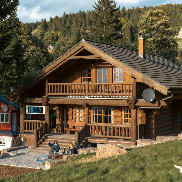 Srub Midla Čenkovice, hotel in Čenkovice