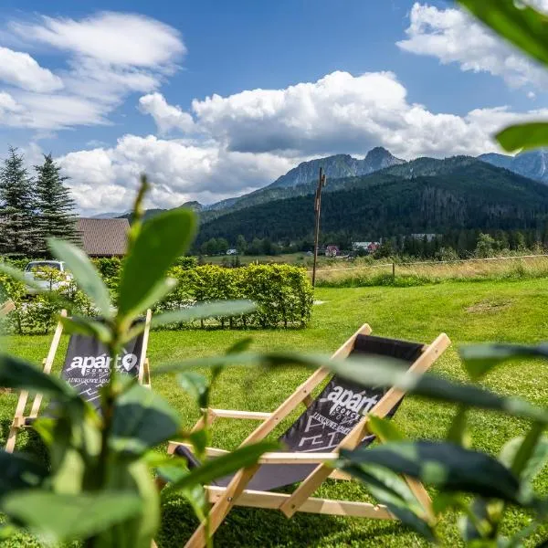 Apartamenty Enklawa pod Giewontem by Apart Concept Podhale、コシチェリスコのホテル