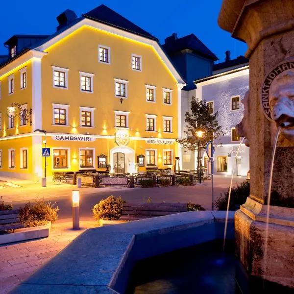 Hotel Gambswirt，位于塔姆斯韦格的酒店