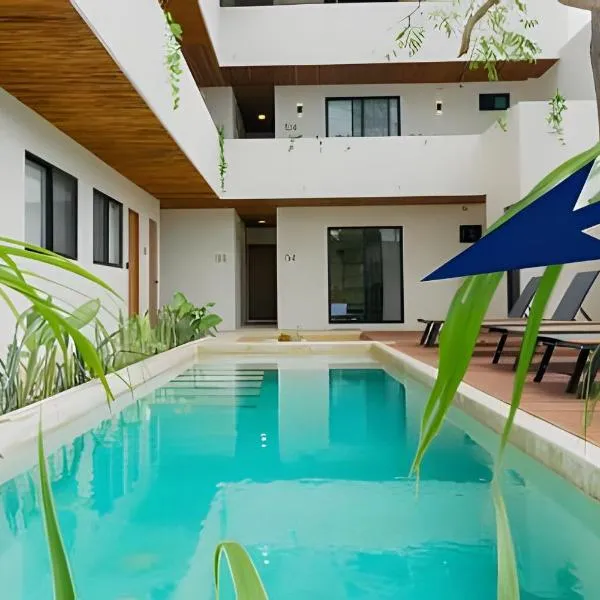 Cedro Departamentos Bacalar, ξενοδοχείο σε Bacalar