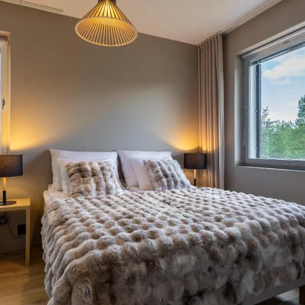 Levi City Suite - Central & Stylish with Free Ski Passes，列維的飯店