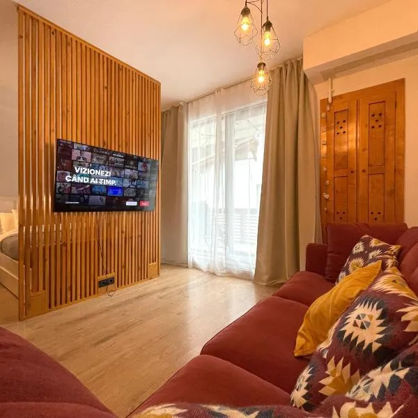 Forest Oasis Studio - free Netflix and Disney Plus, ξενοδοχείο σε Predeal