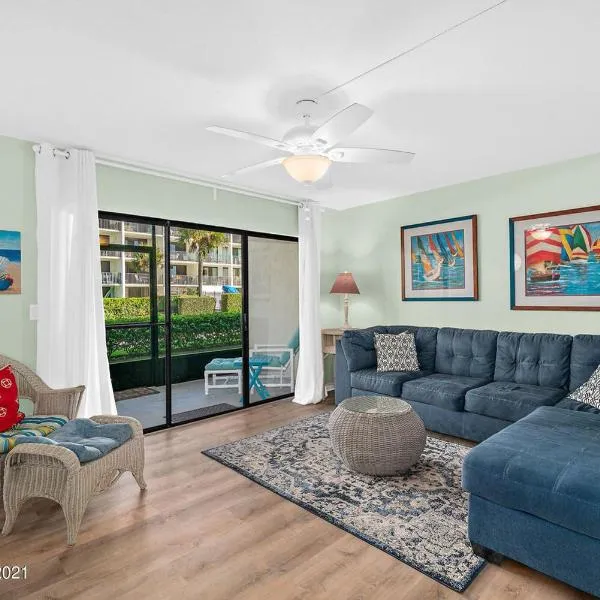 Coastal 2BR Oceanfront Escape, Steps from Sand & Pool, Hotel in Cape Canaveral