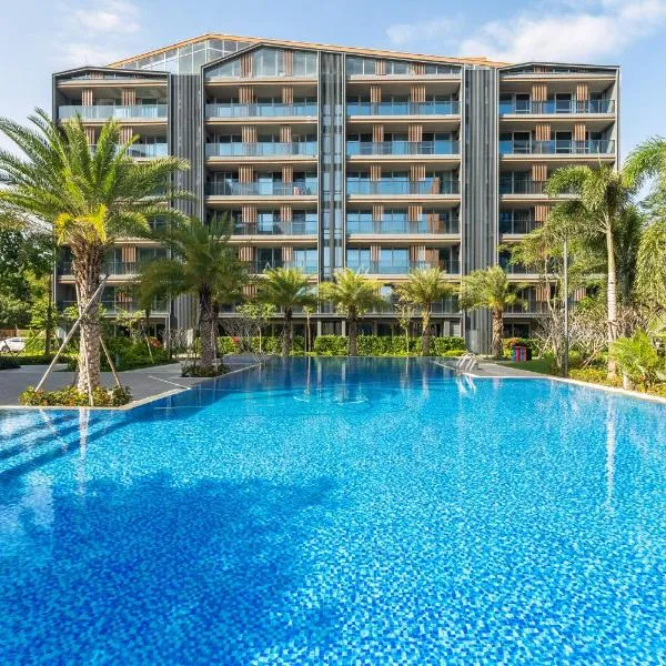 Sanya Haitang Bay Muyu Time Seaview Apartment、三亜市のホテル
