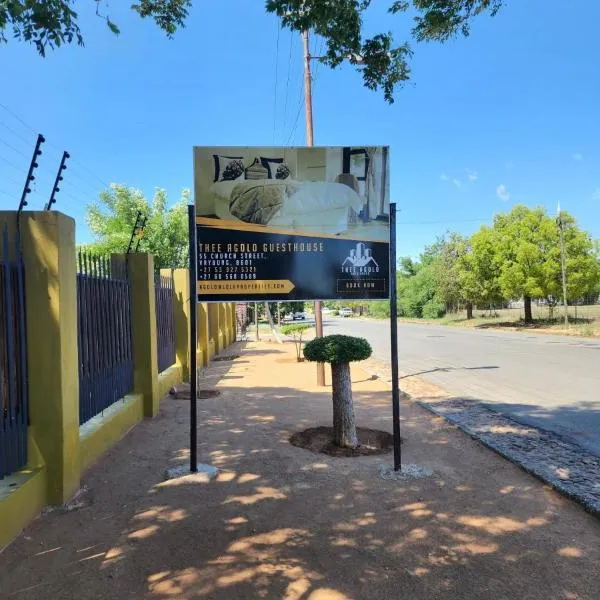 Viesnīca Thee Agolo Guesthouse pilsētā Vryburg