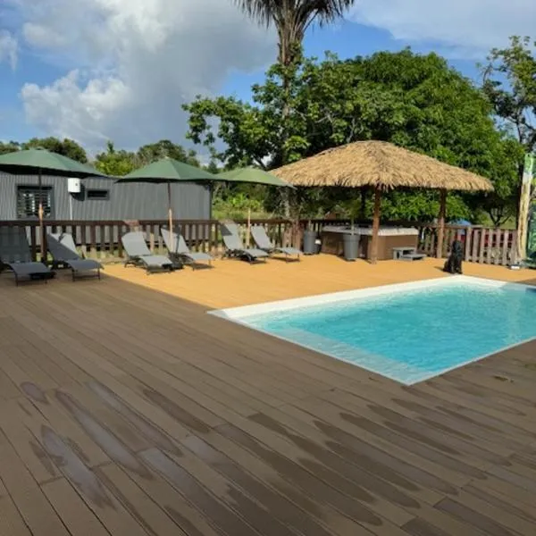 MBS Studio Standard LA CARAPA，位于Guenouillet的酒店