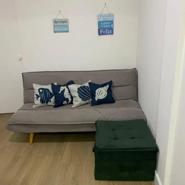 Seu apartamento na Praia, hotell sihtkohas Praia Grande