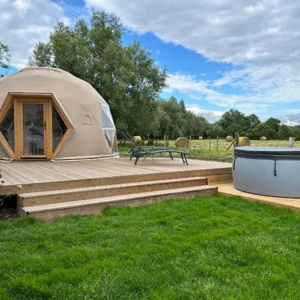 Dôme géodésique - Baie de Somme, hotel in Favières