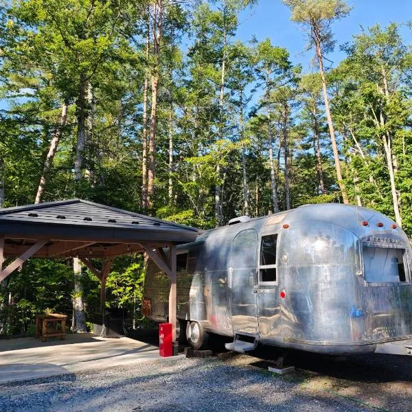 enico Mt Fuji The Airstream, hotel v destinaci Narusawa