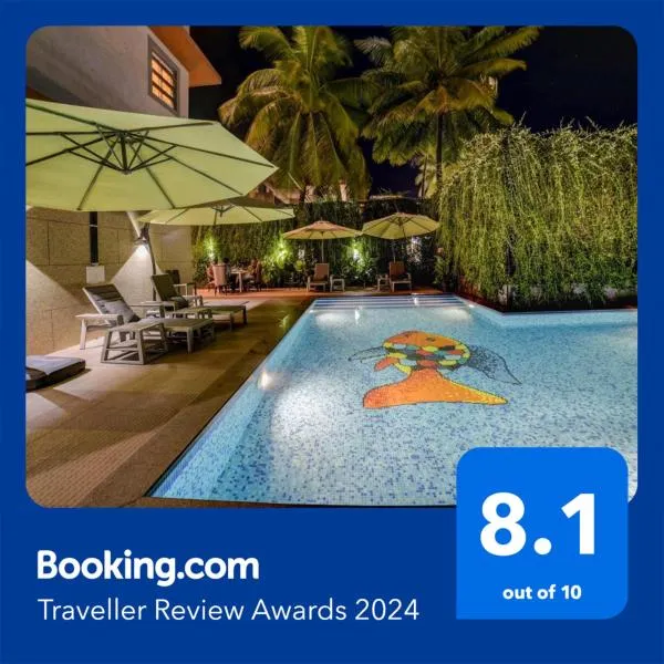 Fabhotel Prime Sarala Crown - 500M From Calangute Beach，位于卡兰古特的酒店