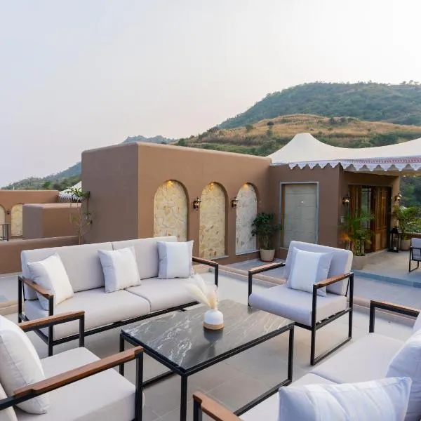 SaffronStays Moringa Valley - Oak Villa, hôtel à Udaipur