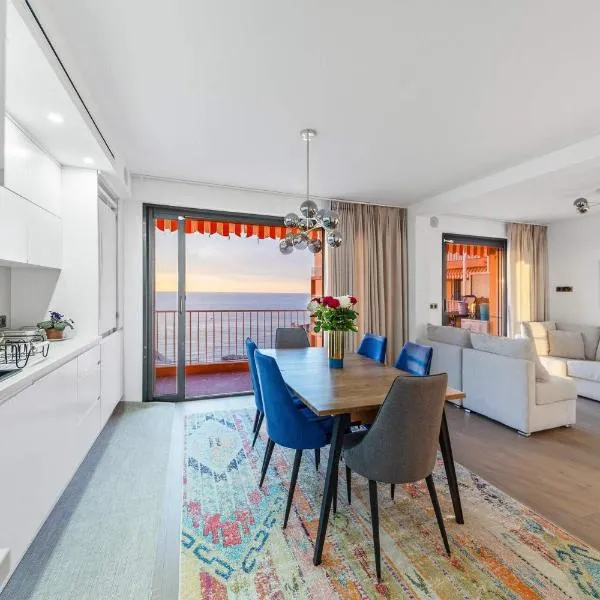 Sea-view Sunrise condo close beaches and Monaco, hotel v destinaci Cap d'Ail