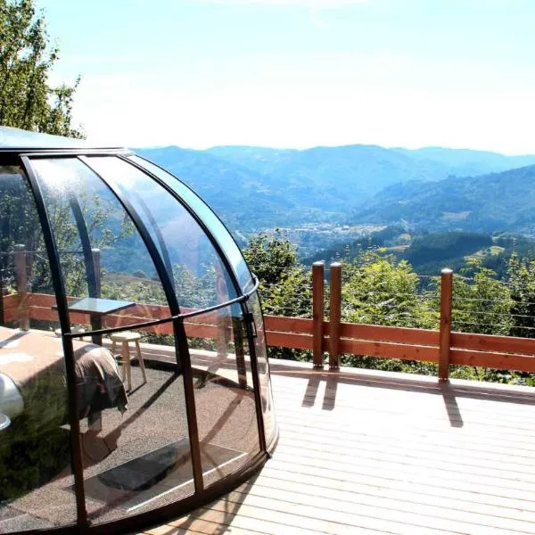 Nuits D'y Cîmes : Nuit Insolite Bulle, SPA、Jaunacのホテル