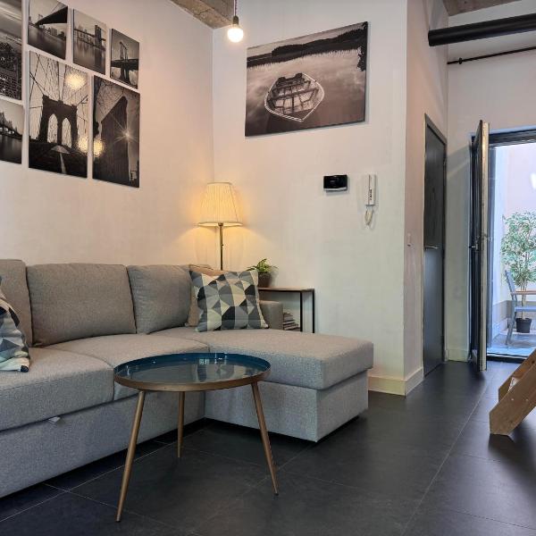 Modern cozy studio with backyard, Anvers
