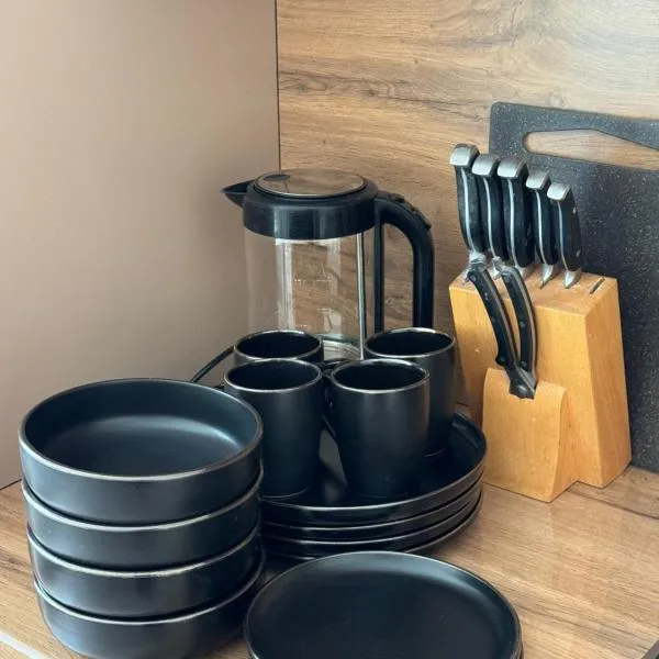 Новый микрорайон нефтяной столицы Нурсая 115 однокомнатная квартира, hotel v destinaci Atyraū