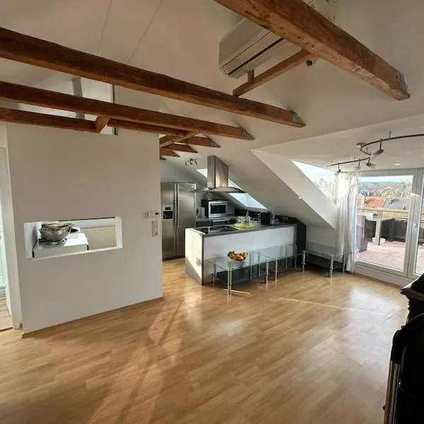 Helles, modernes Appartement, hotel v Norimberku