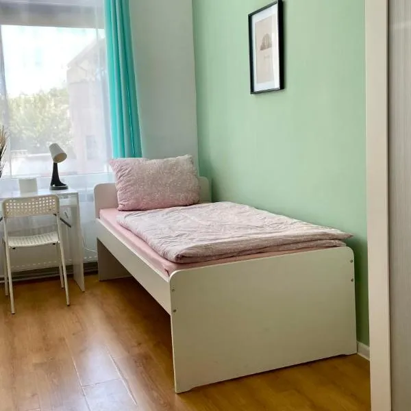 Beautiful rooms in Brama Portowa、シュチェチンのホテル