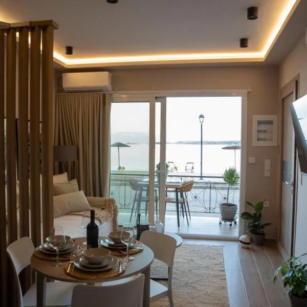 Nerissa Seafront apartment, hotel v destinaci Itea