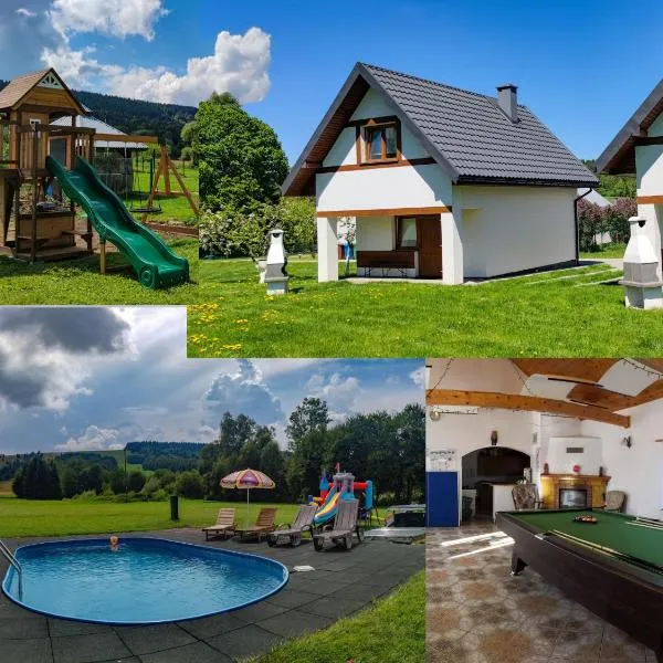 Domki - Noclegi Pod Ostrym Działem, hotel in Ustrzyki Dolne
