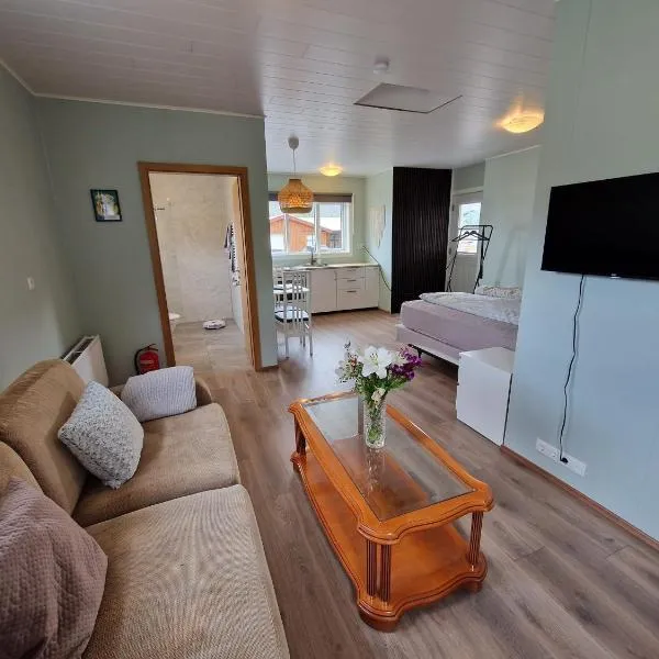 Cozy studio apartment, ξενοδοχείο σε Súðavík