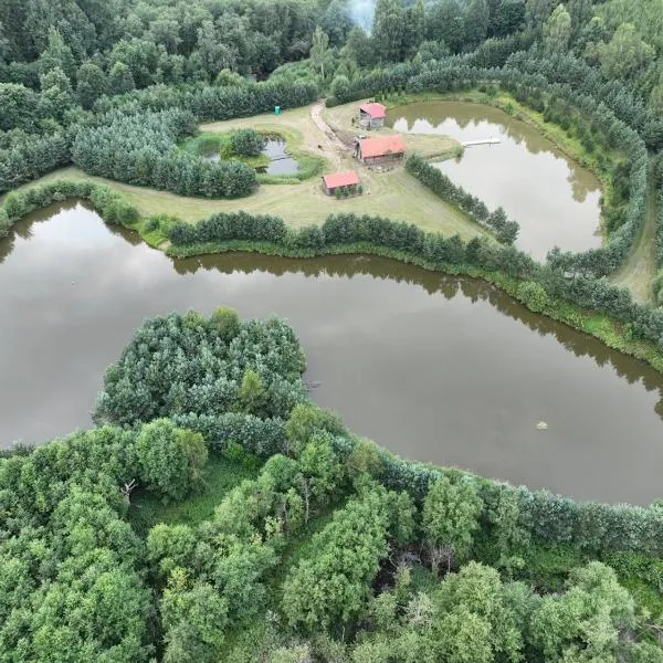 Minijos slenis, fishing&relax, self check-in, hotel v destinaci Daugėdai