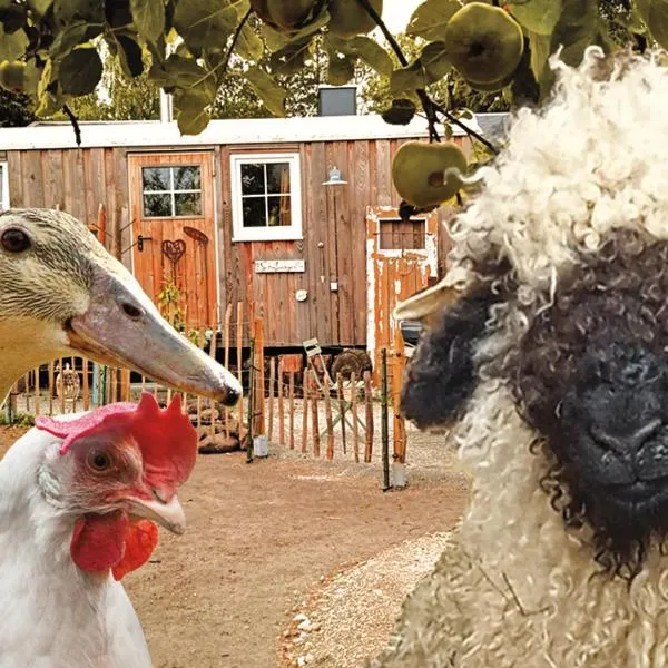 Schäferwagen auf'm Minibauernhof in Munster, ξενοδοχείο σε Μούνστερ