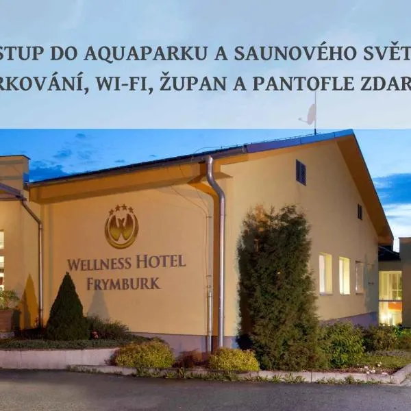 Wellness Hotel Frymburk, hotel in Frymburk