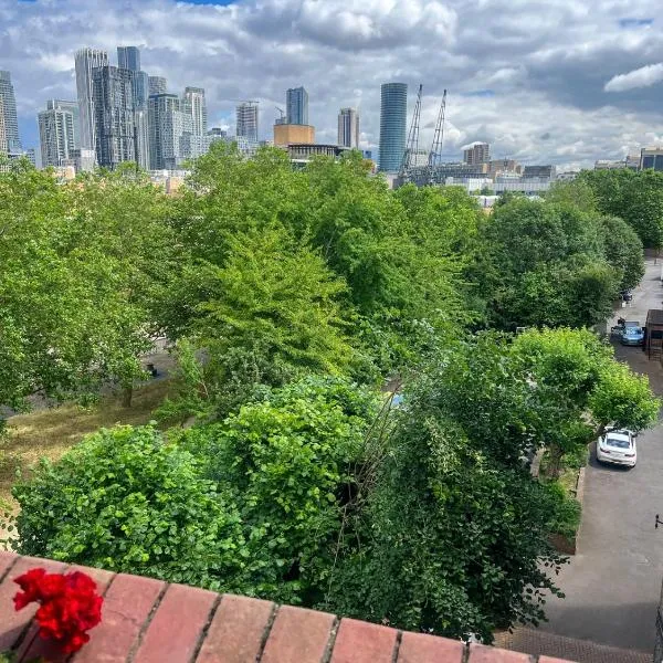 Charming and Cosy Canary Wharf Room with Stunning Views，位于伦敦的酒店