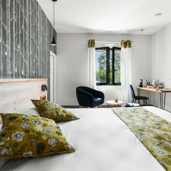 Logis Hôtels Gnàc é Pause、Saint-Lon-les-Minesのホテル