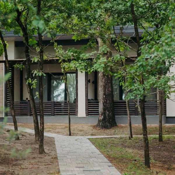 Сосновий Двір, Hotel in Kossiw