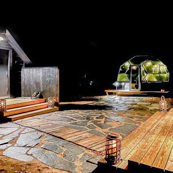 Holiday Home Samruam b aurora cabin by Interhome, hotel in Salla