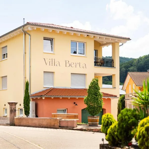 VILLA BERTA-EuropaPark-Schwarzwald-Freiburg, hotel in Ettenheim