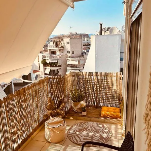Central & Comfortable, with Acropolis view, hotel v Aténách