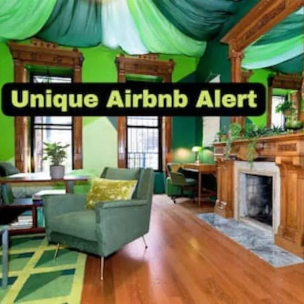 The Green Room: 70s Groove Themed Studio, отель в Нью-Йорке