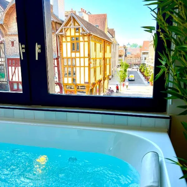 Spa et Sauna Luxueux Hyper centre, hotel v destinaci Troyes