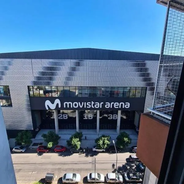 Villa Crespo balcón cochera frente Movistar Arena、ブエノスアイレスのホテル