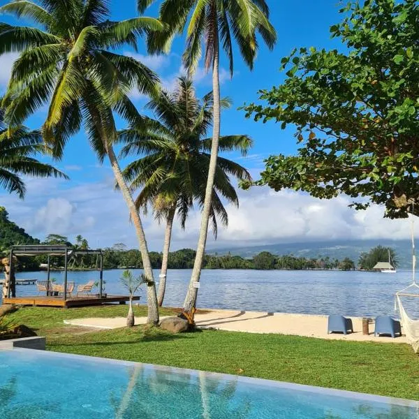 Sublime Tahiti Beach Retreat, hotel em Mataiea