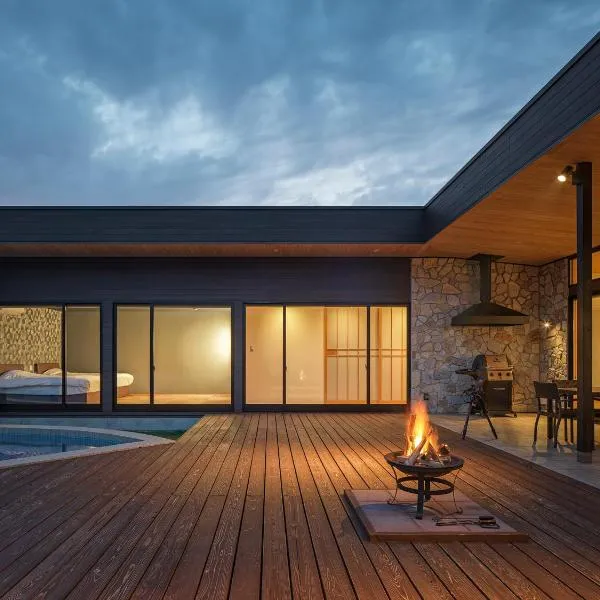 Private Villa Glampimg 富士山中湖, hotel v destinaci Yamanakako