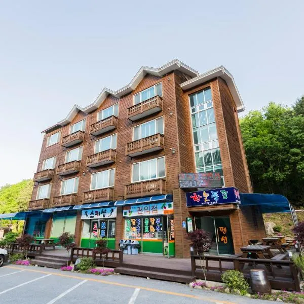 Muju Sky View Pension,茂朱的飯店