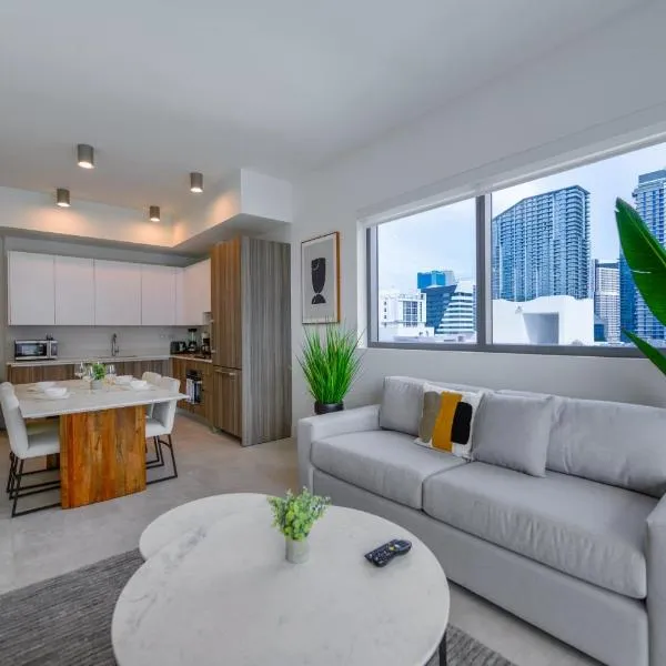 Condo with Amazing Views in the Heart of Brickell, hotel en Miami
