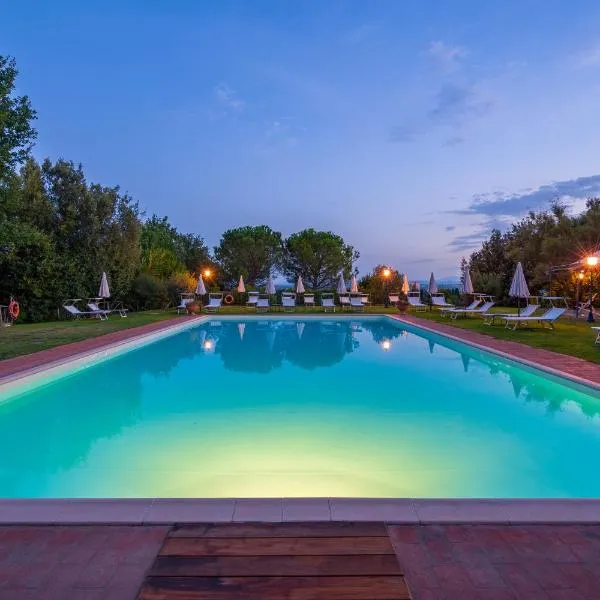 Villa Borgo San Pietro、コルトーナのホテル