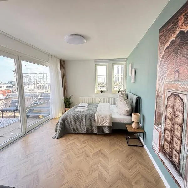 Luxus Penthouse - citycenter - MalliBase Apartments, Hotel in Hannover