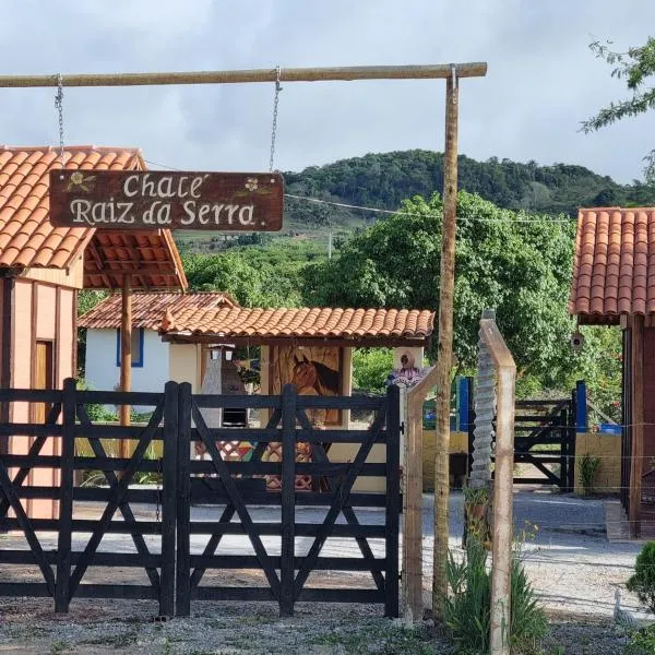 Chalé Raiz da Serra、グラヴァターのホテル