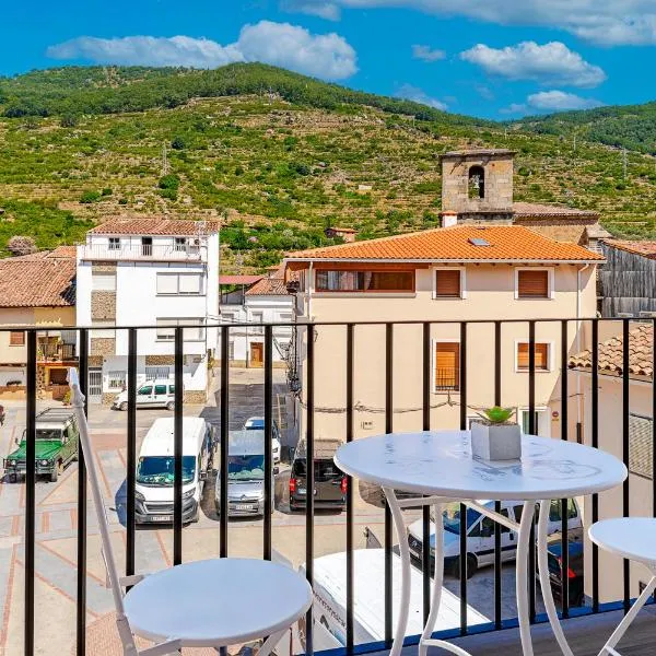 Encantos del Jerte Apartamentos, hotel i Navaconcejo