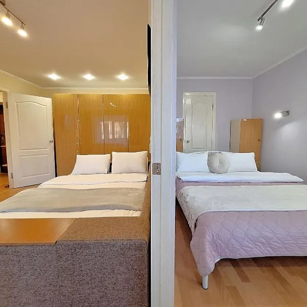 Двокімнатна квартира біля ТРЦ КИЇВ та Каштанової Алеї Документи для відряджень Мережа AlexApartments Цілодобове безконтатне заселення, hotel in Poltava