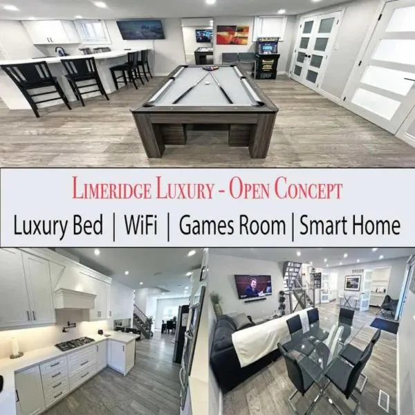 Luxe Home Near Limeridge - Sleeps 11 - Pool, hotel in Hamilton
