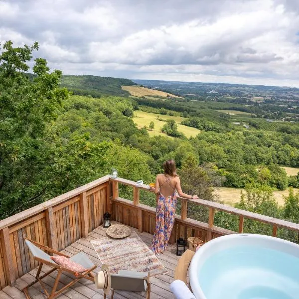 Les Coteaux - Lodges & Expériences, hotel di Laparade