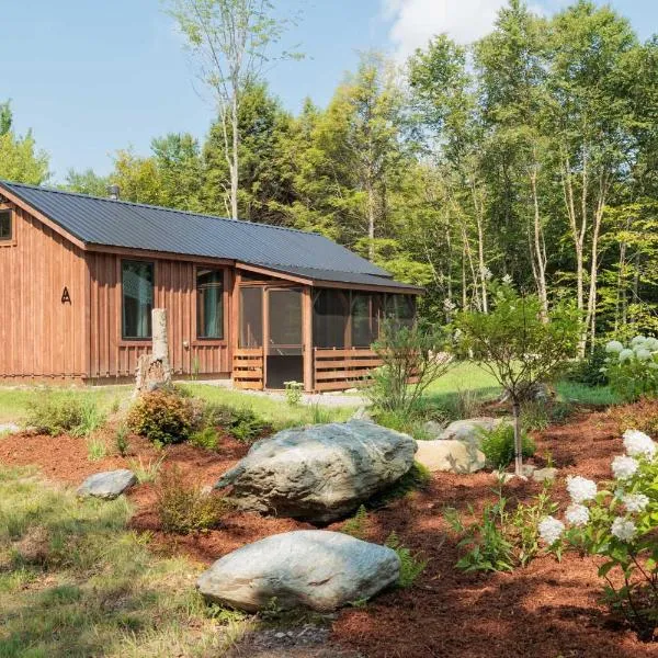 Vermont Scandinavian Chalet - Arêches, Hotel in Wolcott